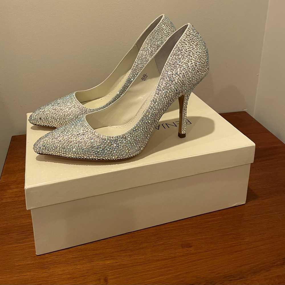 Benjamin Adams Jada Sparkling Pumps size US 10/EU 42 NEW - Picture 1 of 5